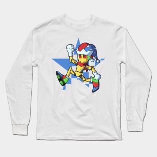 fark the electric jester Long Sleeve T-Shirt